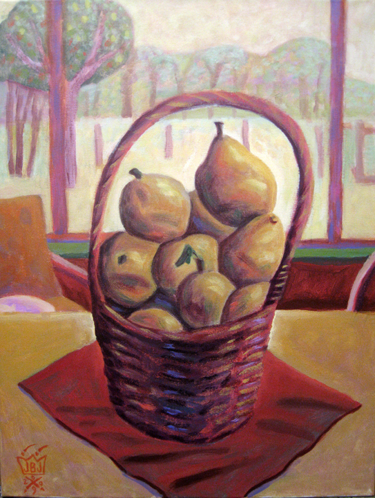 Basket of Pears