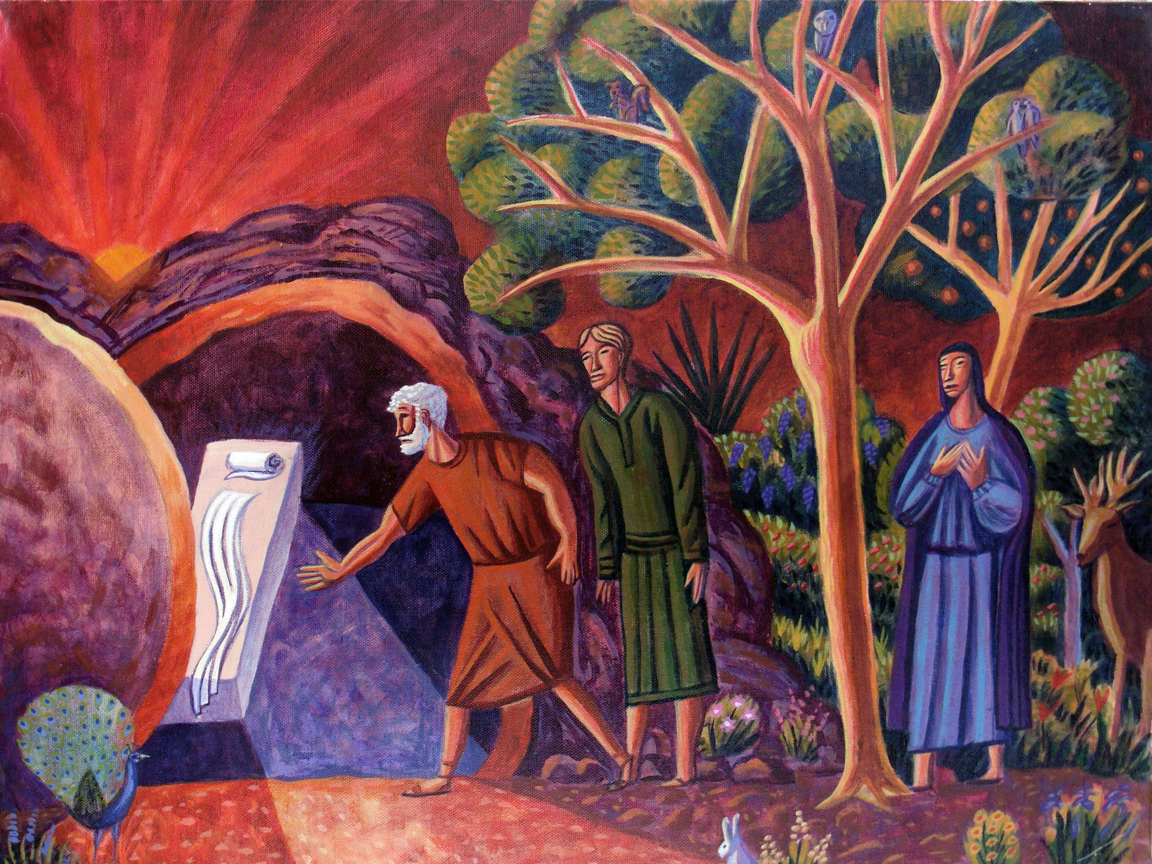 easter morning john peter mary magdalene