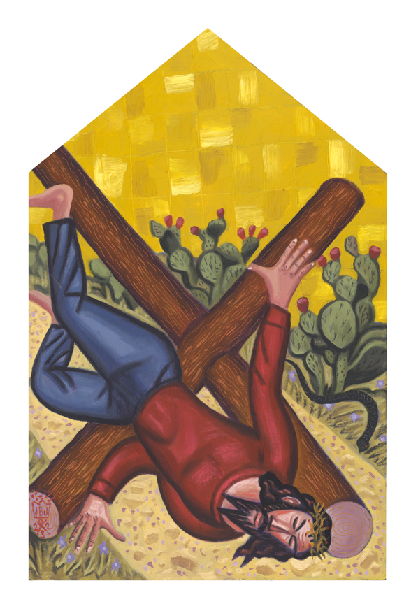 jesus falls the first time