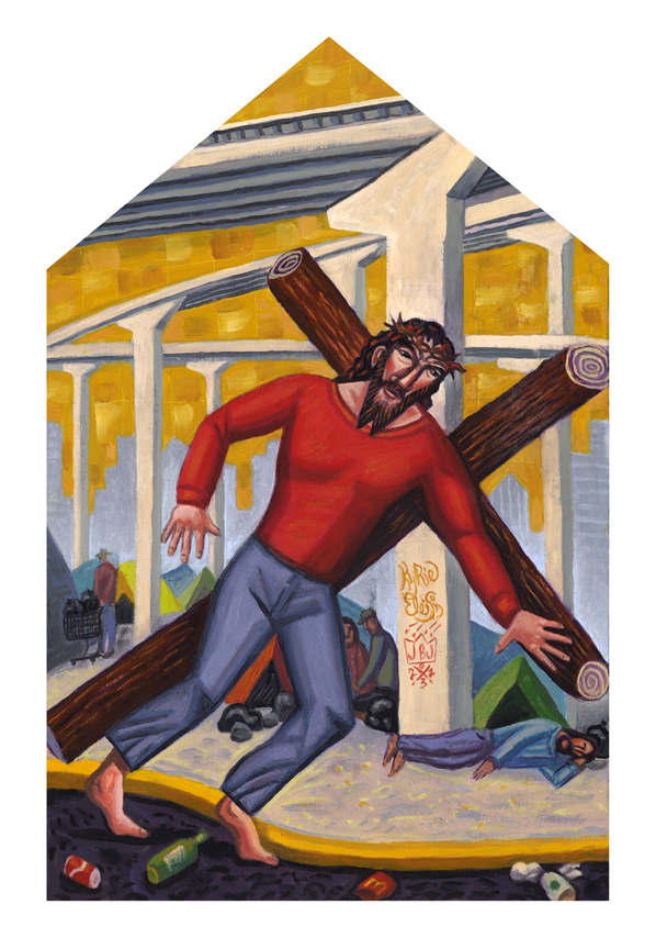 jesus falls a third time